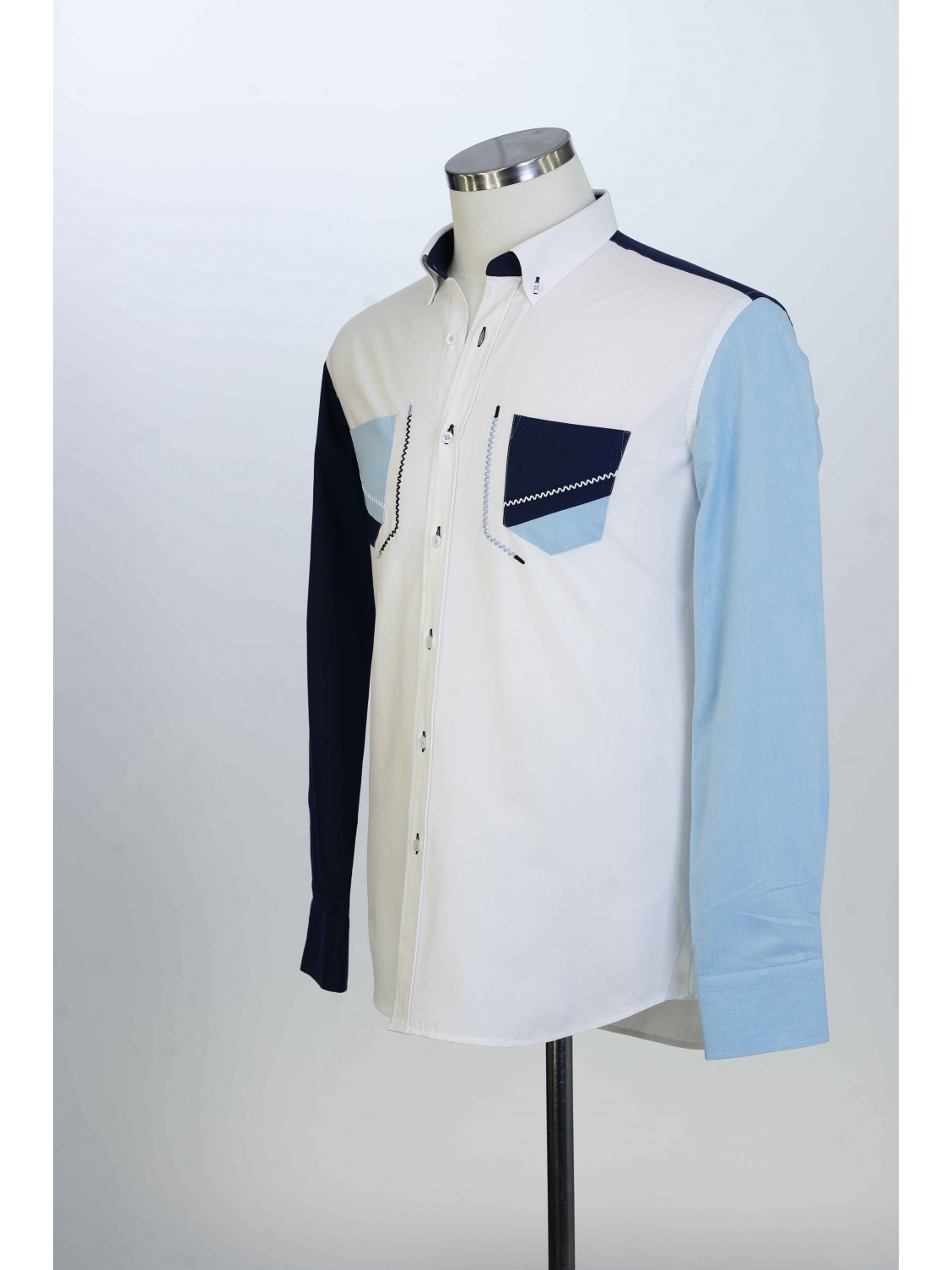 %100 Pamuk Spor,Cepli,Oxford,Parçalı, Erkek Gömlek PM3424R01