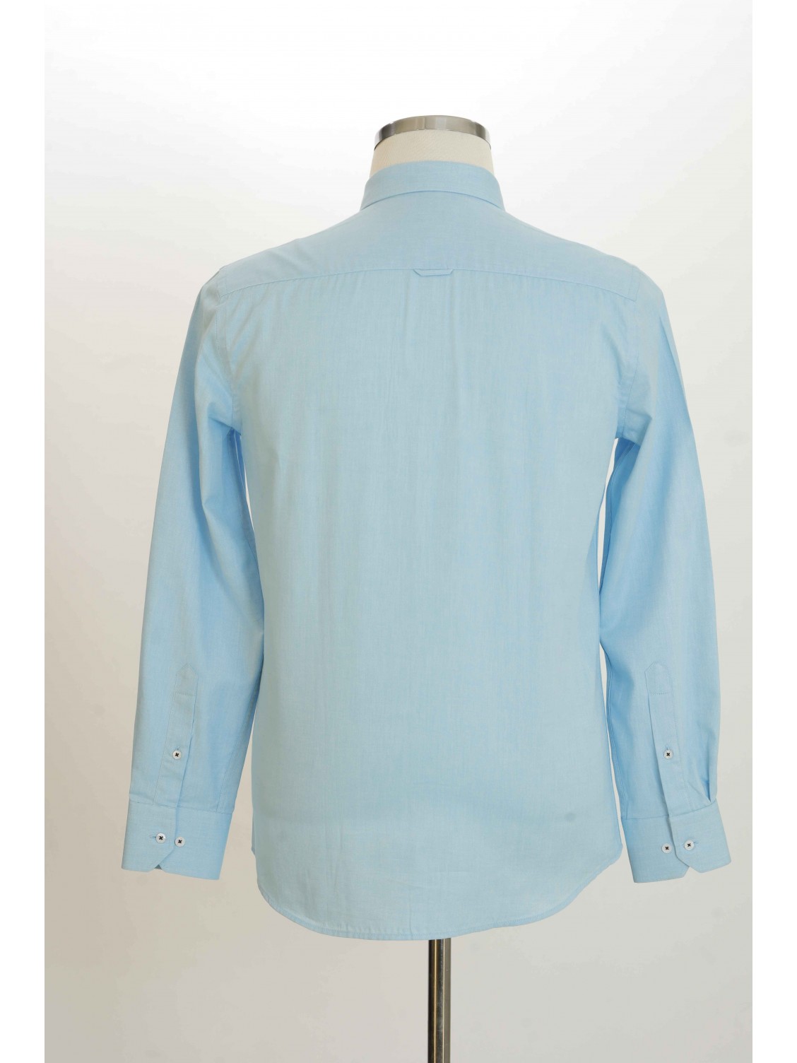 %100 Pamuk Spor,Oxford,Düz, Erkek Gömlek PM3425R17