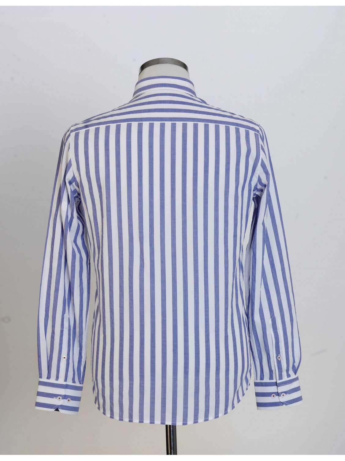 %100 Pamuk Spor,Çizgili, Erkek Gömlek PM3452R06