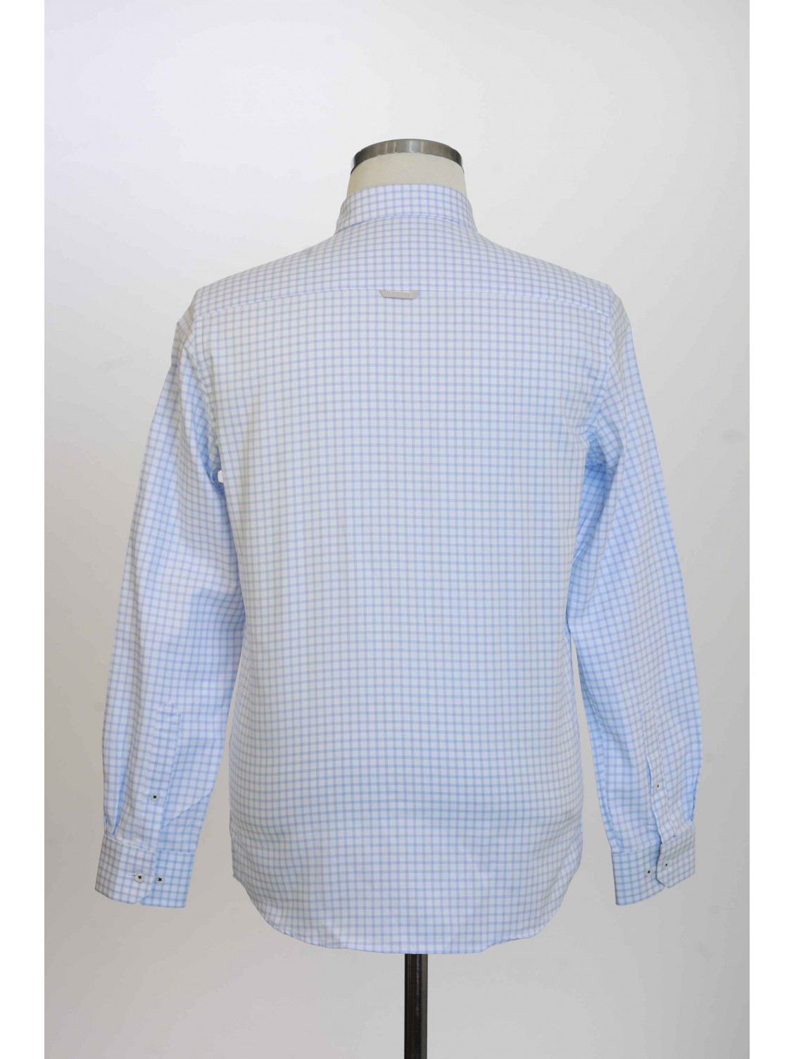 %100 Pamuk Spor,Oxford,Kareli, Erkek Gömlek PM3503R21