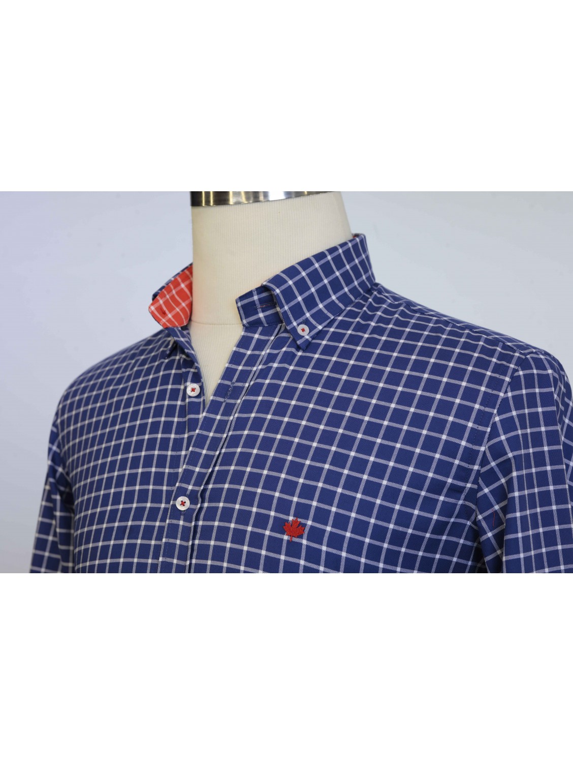 %100 Pamuk Spor,Oxford,Kareli, Erkek Gömlek PM3503R36
