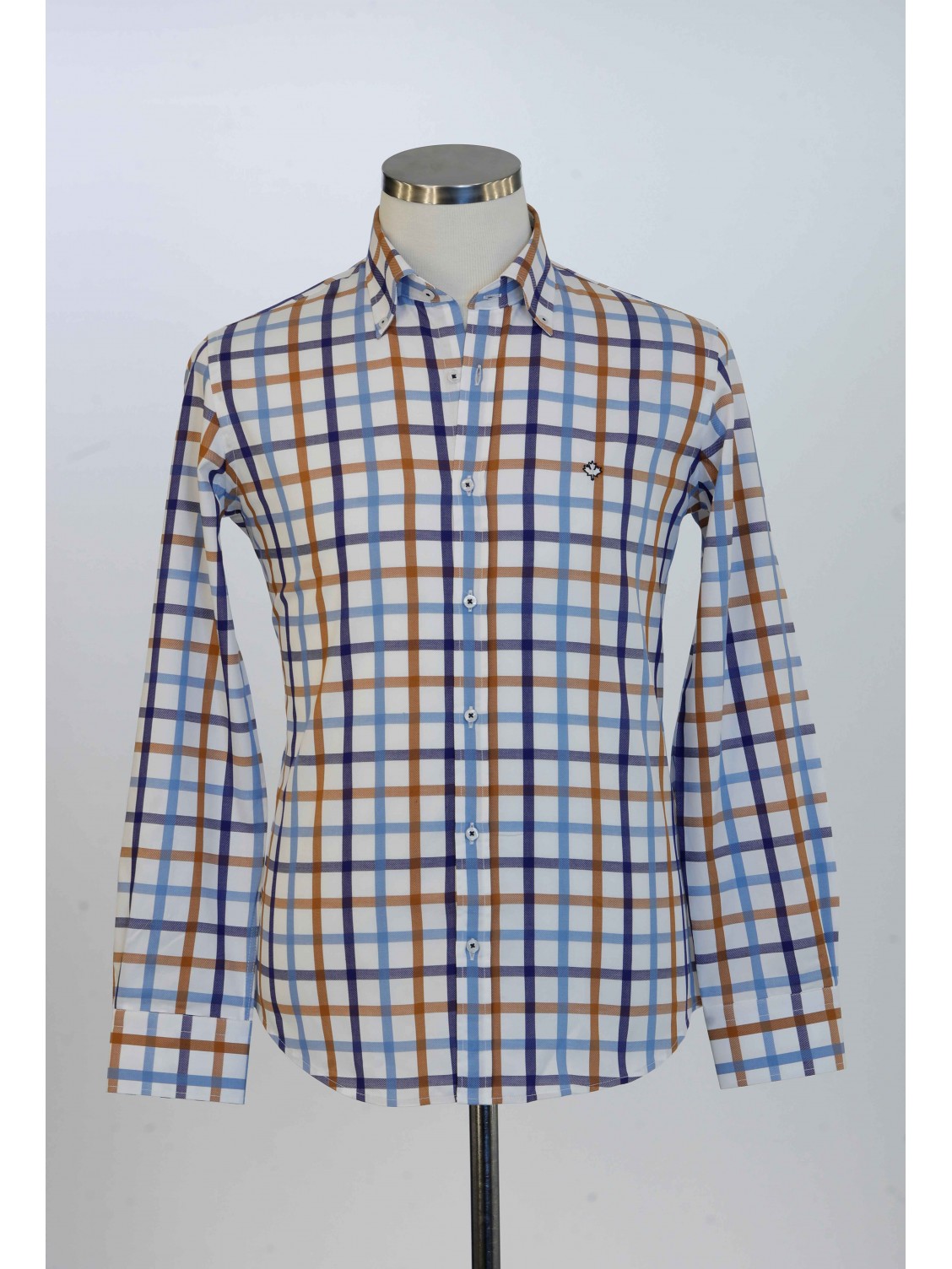%100 Pamuk,Desenli, Erkek Gömlek PM350711