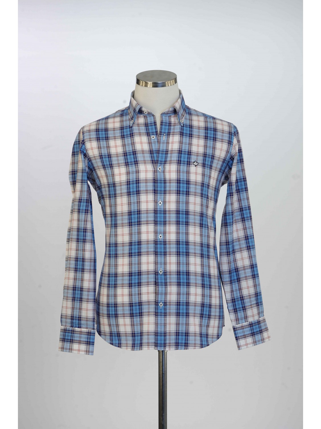 %100 Pamuk,Desenli, Erkek Gömlek PM350734