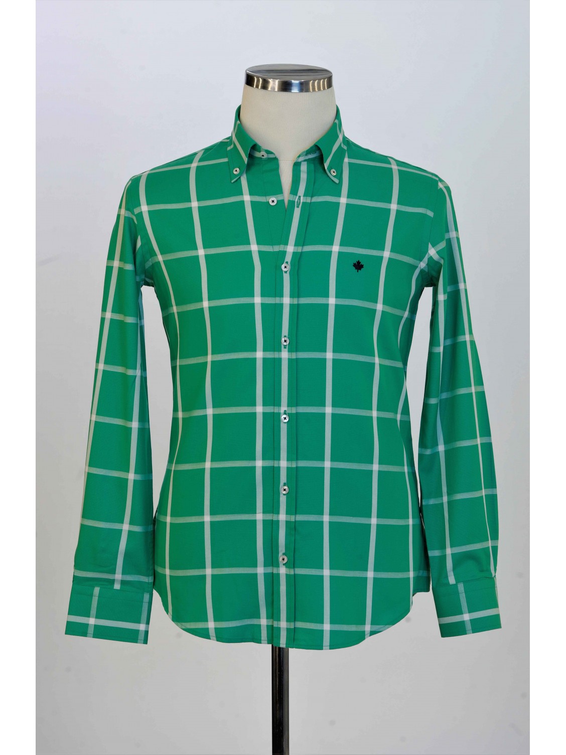 %100 Pamuk Ekose  Erkek Gömlek PM3509R02